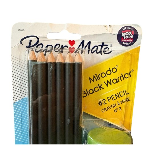 Paper Mate Mirado Black Warrior HB #2 Woodcase Pencils + X-Acto Pencil Sharpener - Picture 6 of 8